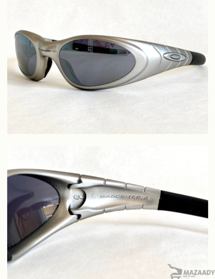 2000 Oakley Eye Jacket® 2.0 FMJ Black Iridium Vintage
